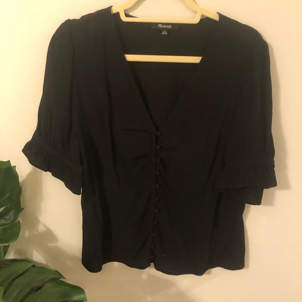 Madewell button up blouse